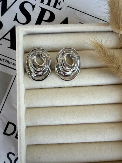 MAGNA SILVER EARRING
