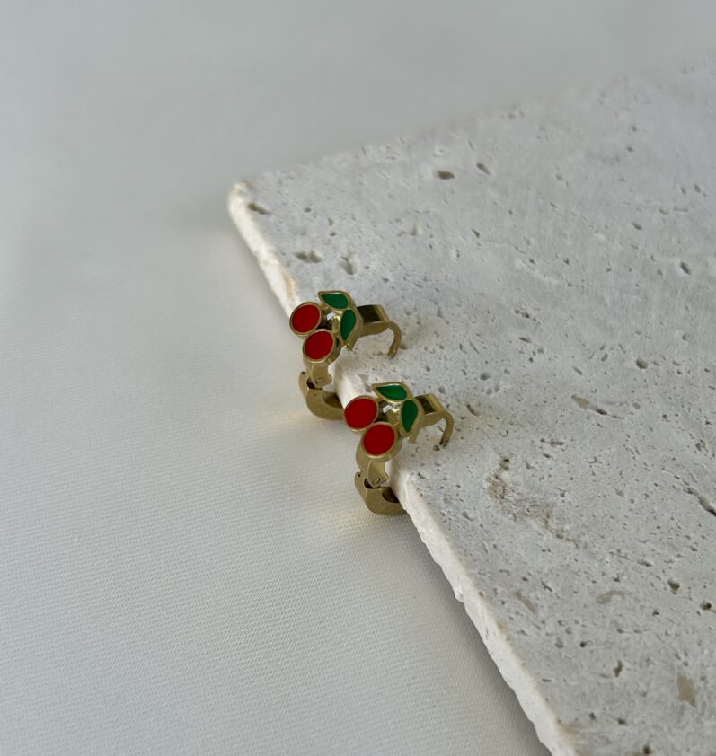 CHERRY POP EARRING
