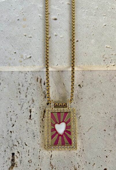 SUNBURST LOVE NECKLACE