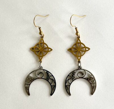 CELTIC MOONLIGHT EARRING