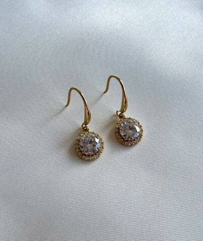 CRYSTAL CROWN EARRING