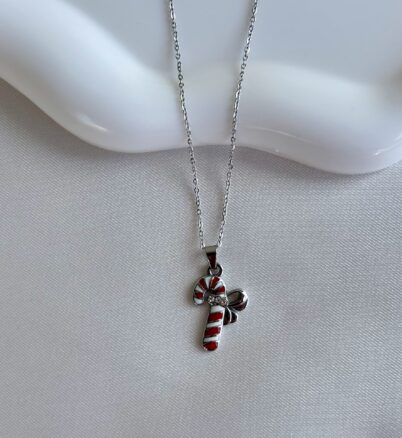 CHRISTMAS LOLLIPOP NECKLACE