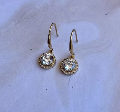 CRYSTAL CROWN EARRING