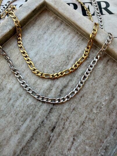CLASSIC FIGARO CHAIN NECKLACE