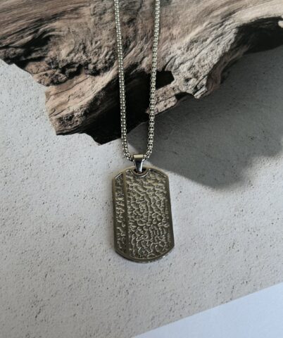 FORGE TAG NECKLACE