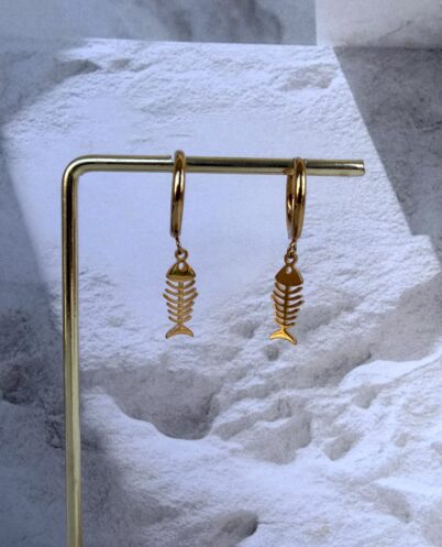 FISHBONE  EARRING