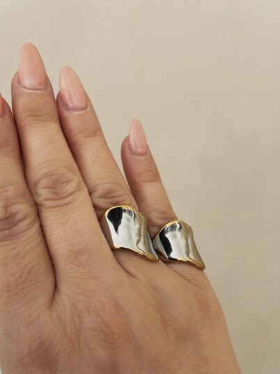 DUAL WAVE RING